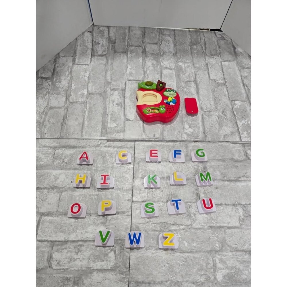 Fridge‎ Phonics Tad's Apple Red with Letters Incomplete VIDEO
